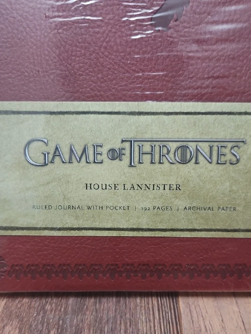 House Lannister Red Hardcover Journal